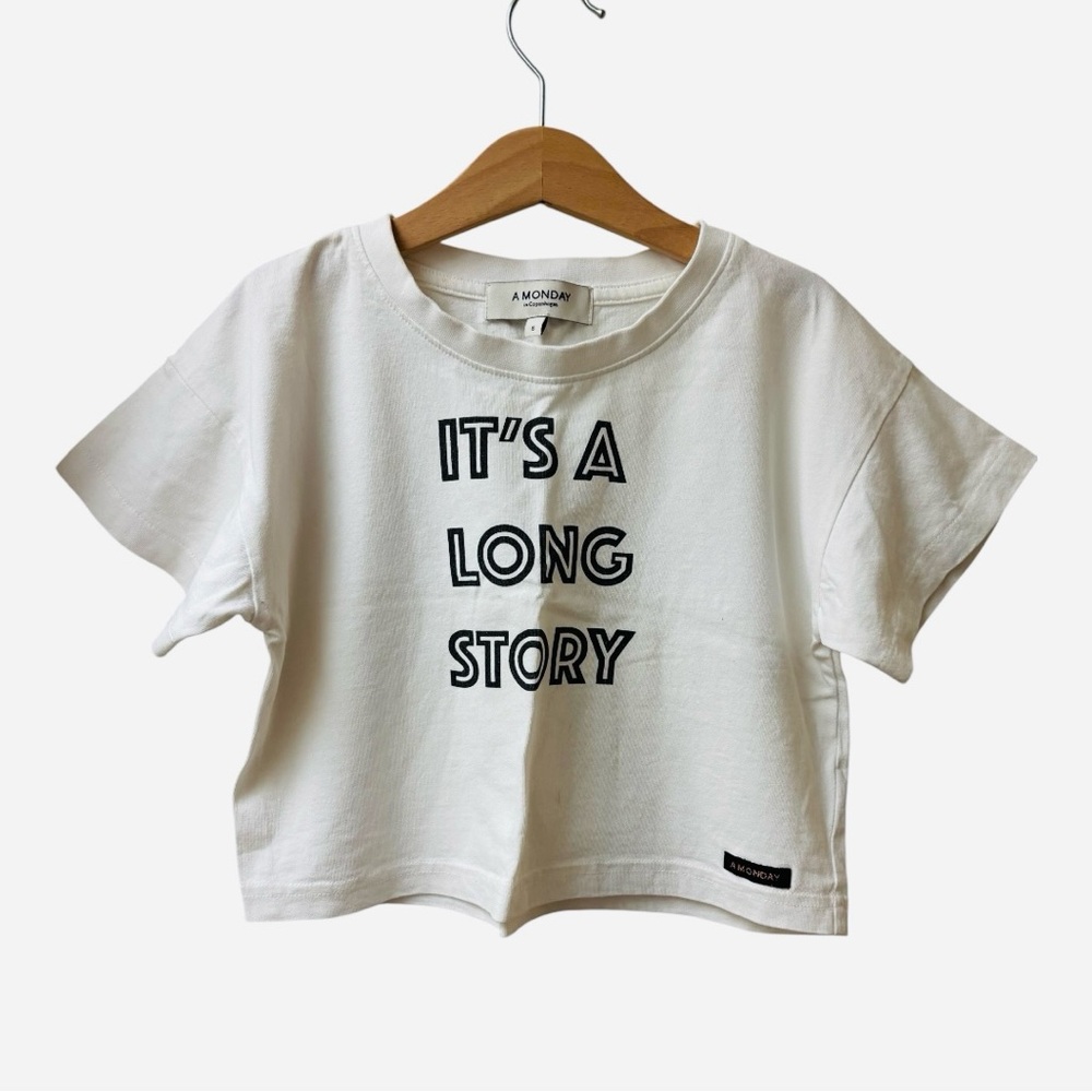 A Monday | Organic Crop Tee